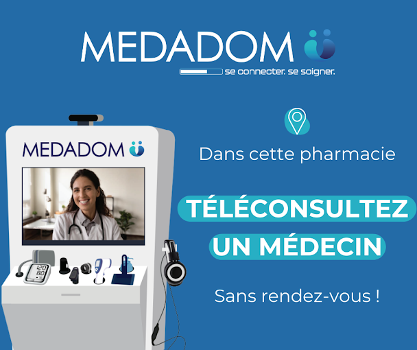 borne de téléconsultation medadom